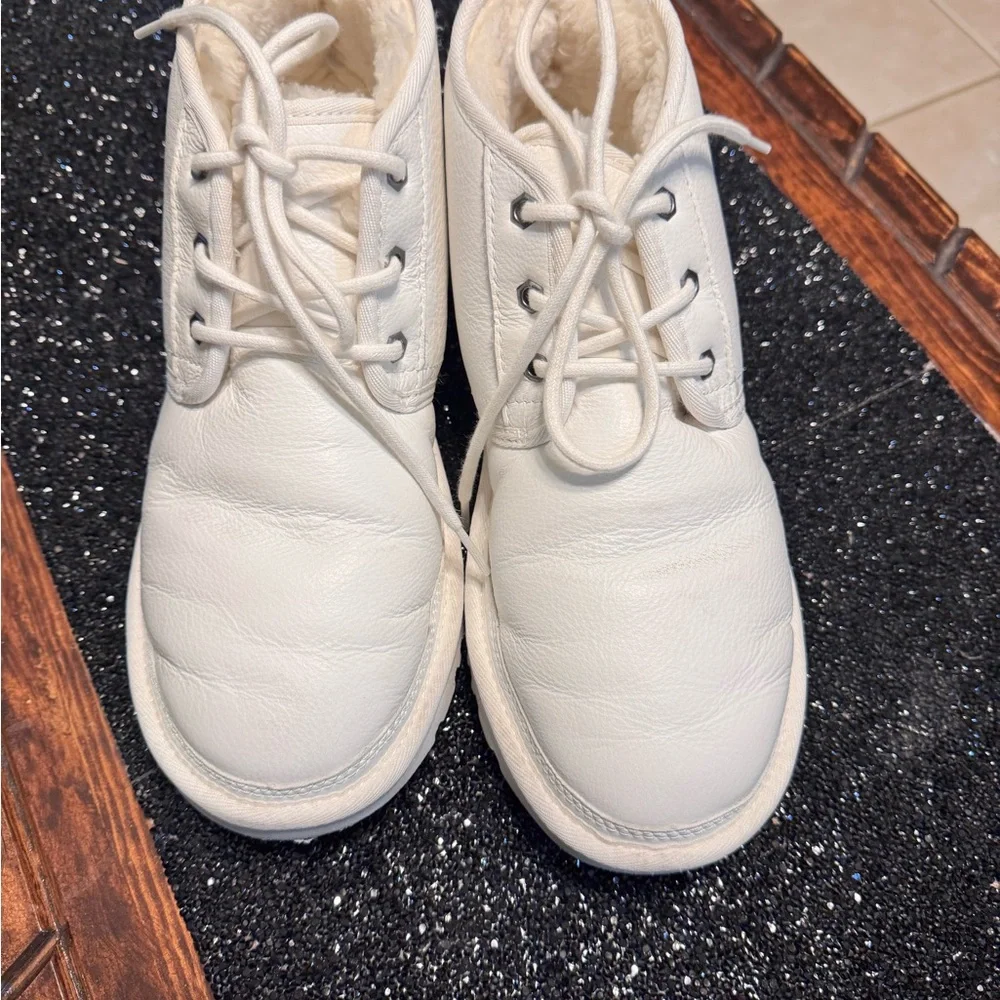UGG Men's White Chukka Boots